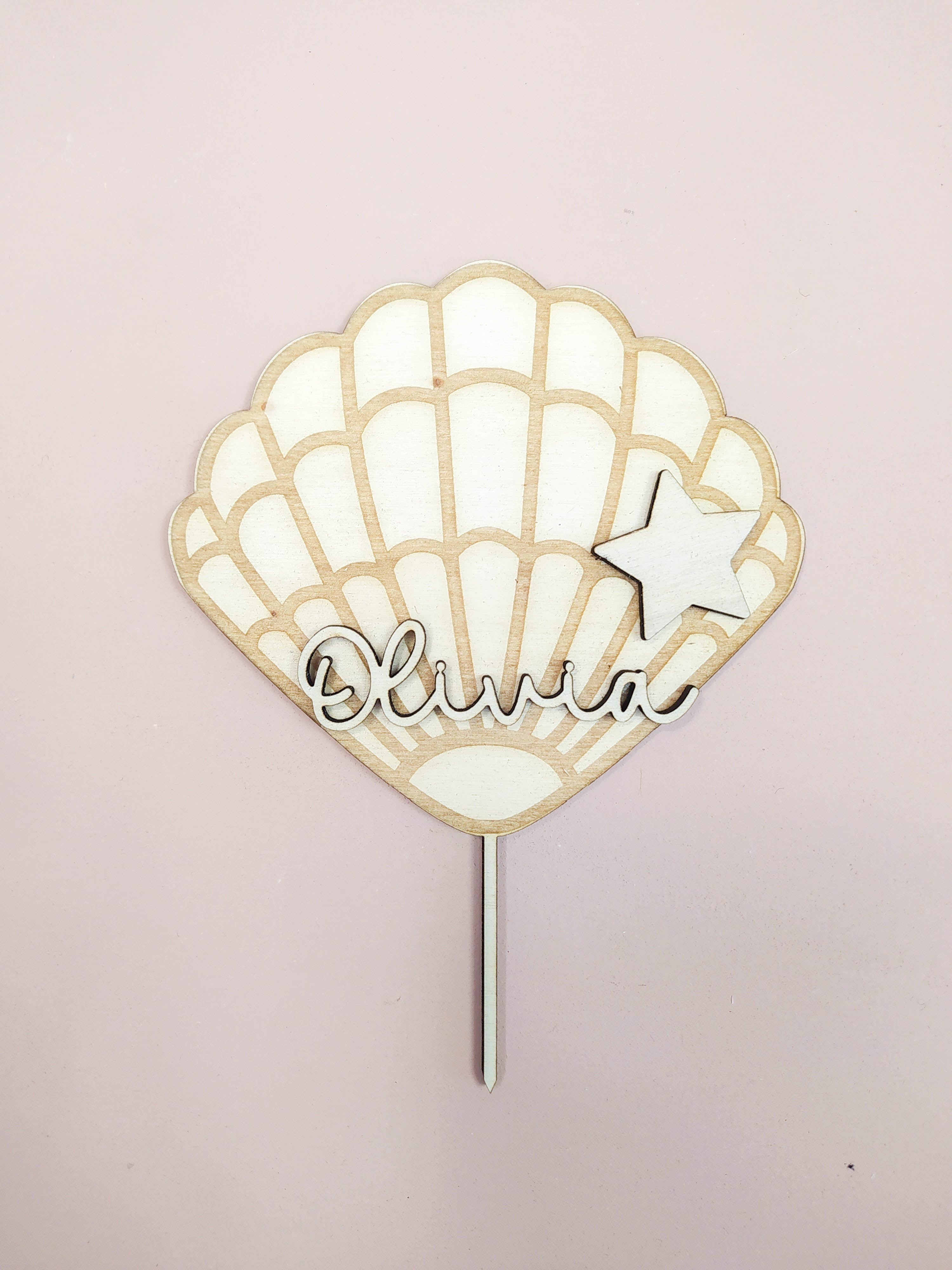 CAKE TOPPER - COQUILLAGE