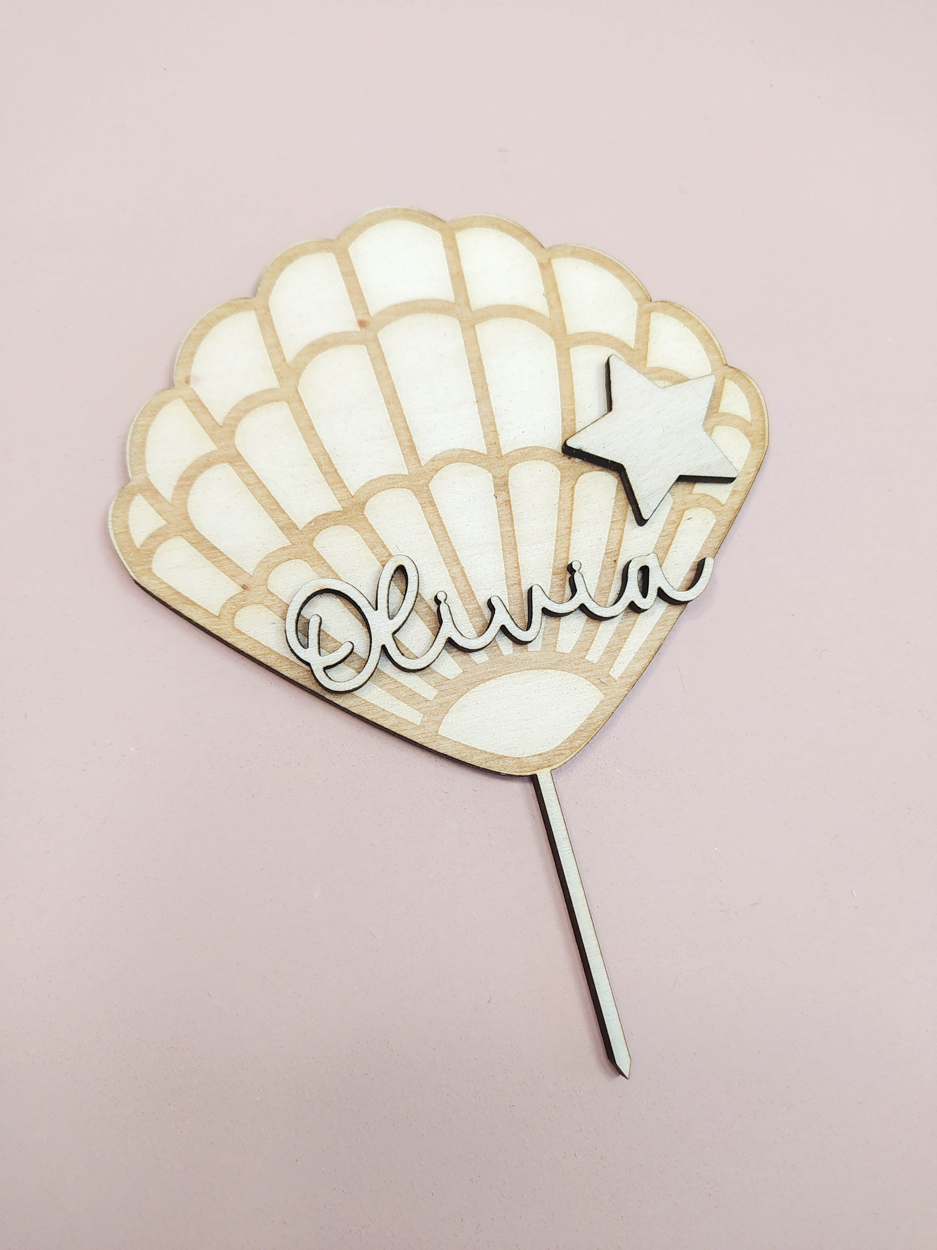 CAKE TOPPER - COQUILLAGE