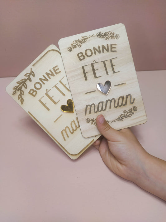 CARTE - BONNE FÊTE MAMAN