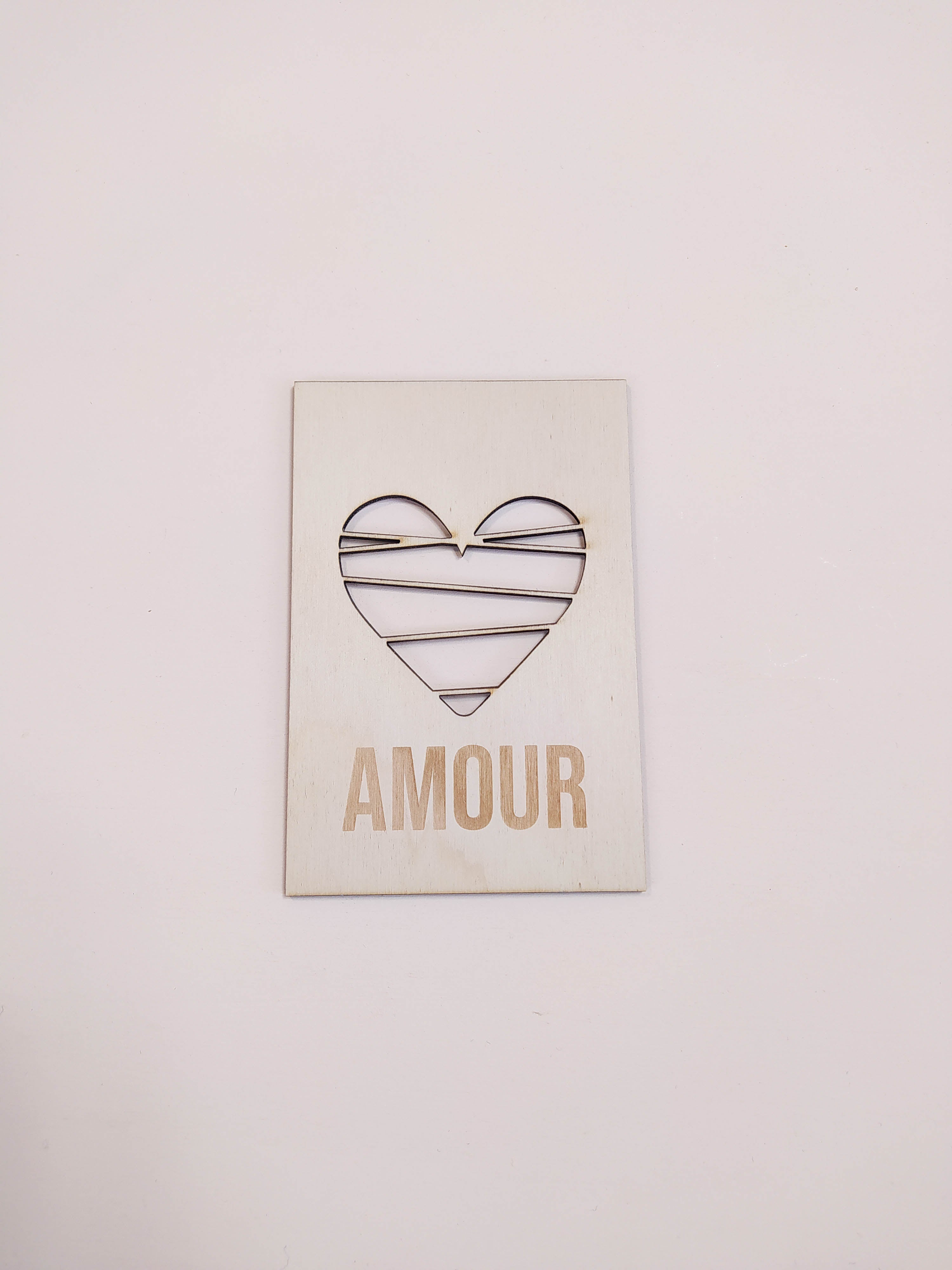 CARTE - AMOUR