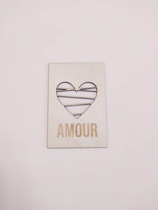 CARTE - AMOUR