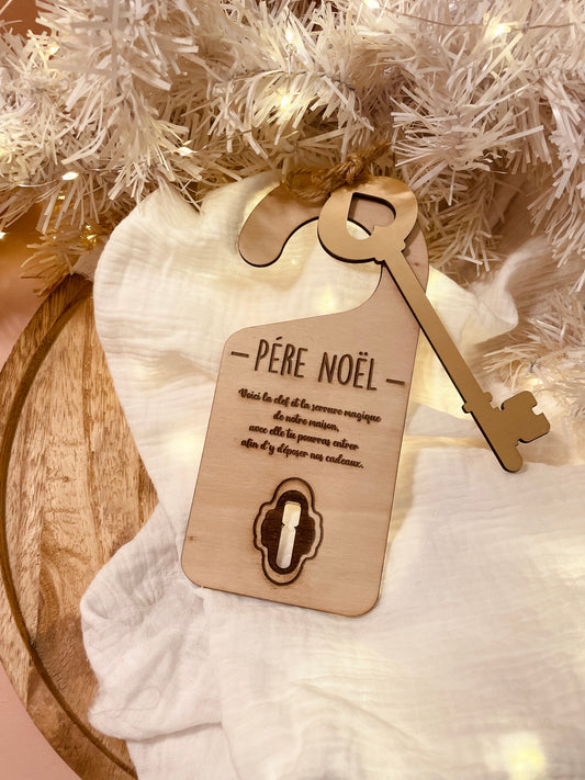CLEF MAGIQUE DU PÈRE NOËL