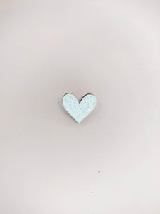 BROCHE - COEUR PAILLETTES