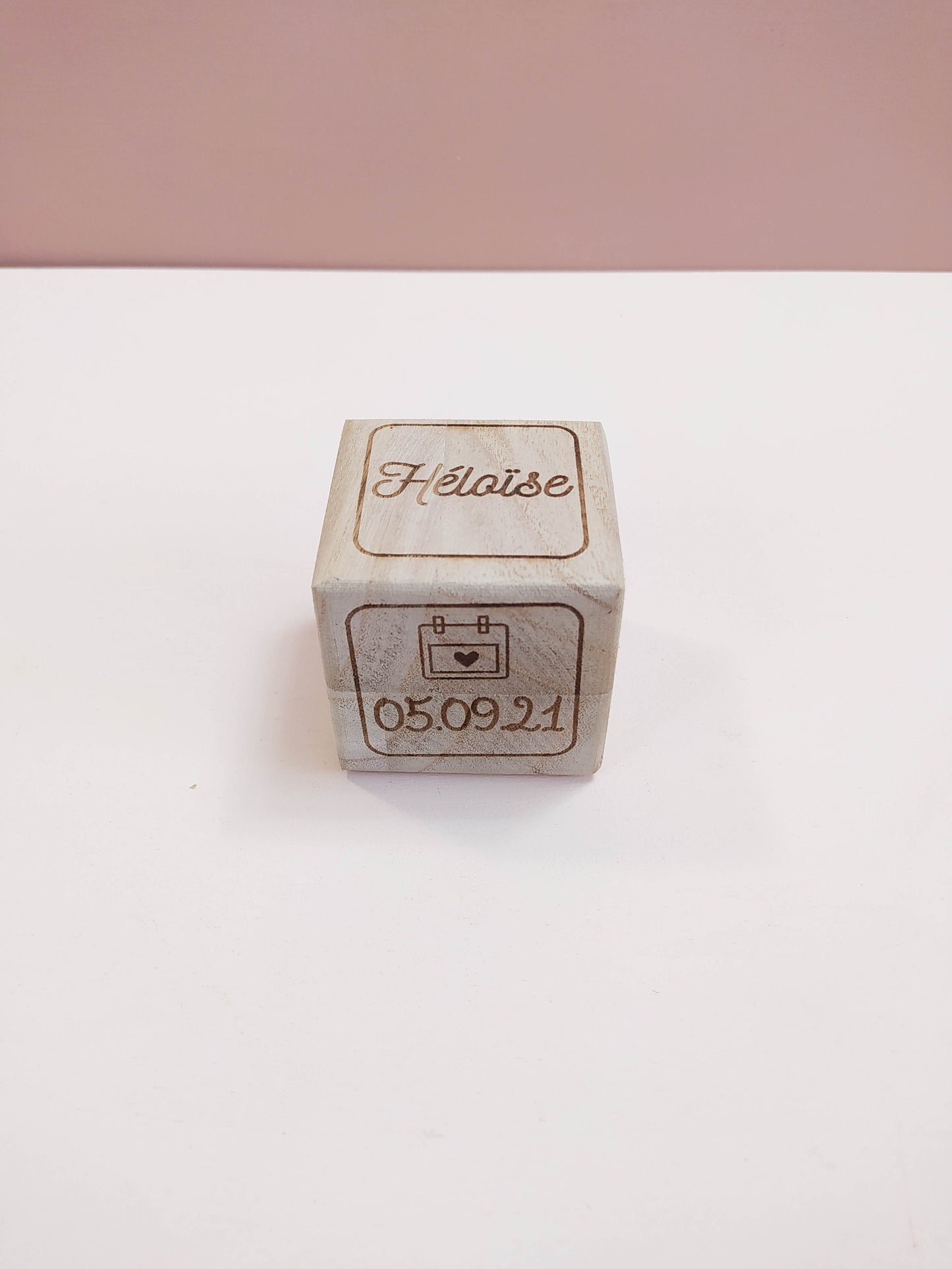 CUBE DE NAISSANCE - PERSONNALISABLE