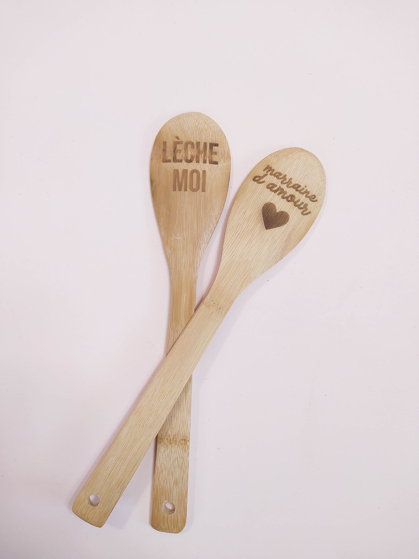CUILLERE EN BOIS - PERSONNALISABLE