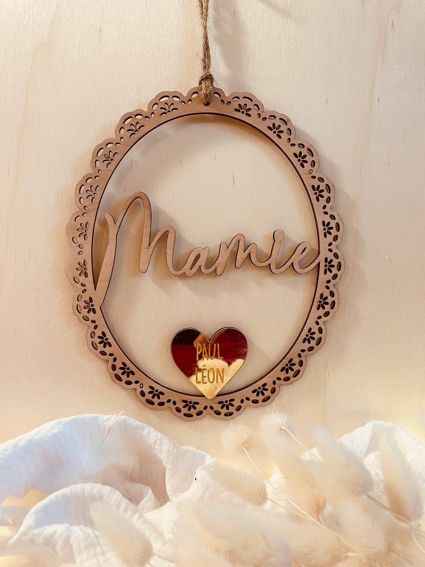 DECORATION MURALE PERSONNALISABLE - MAMIE