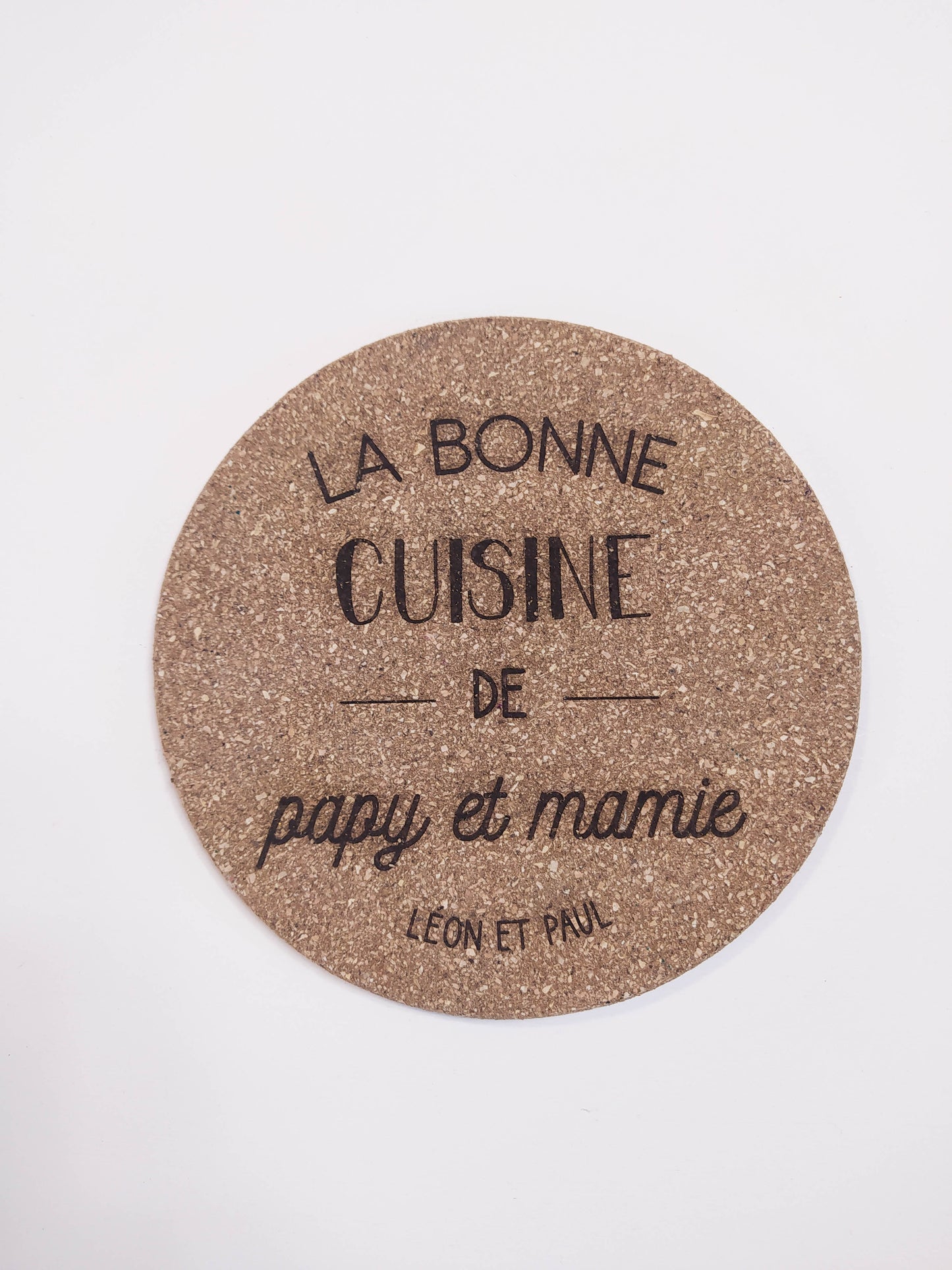 DESSOUS DE PLAT PERSONNALISÉ