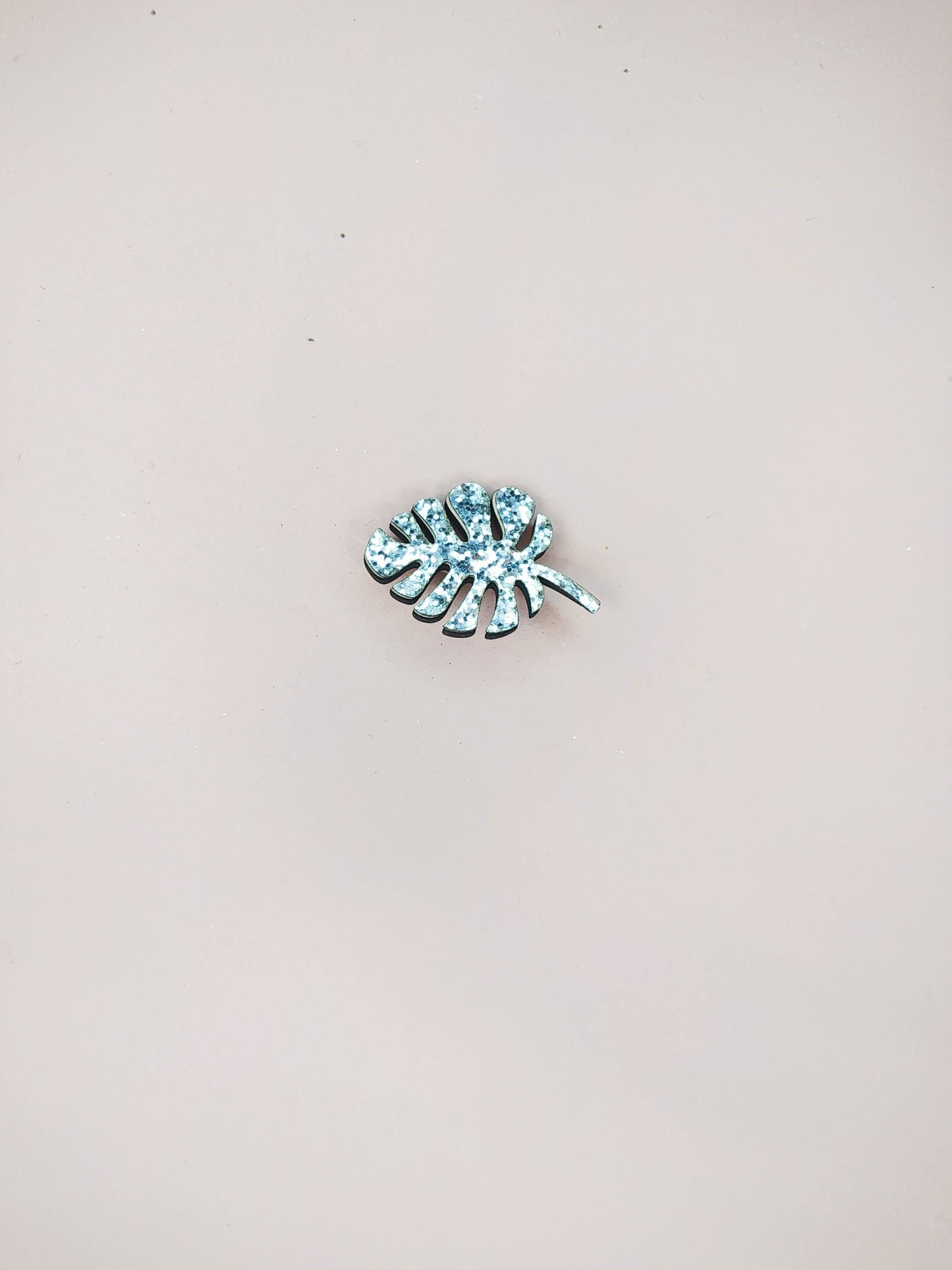 BROCHE - FEUILLAGE PAILLETTES