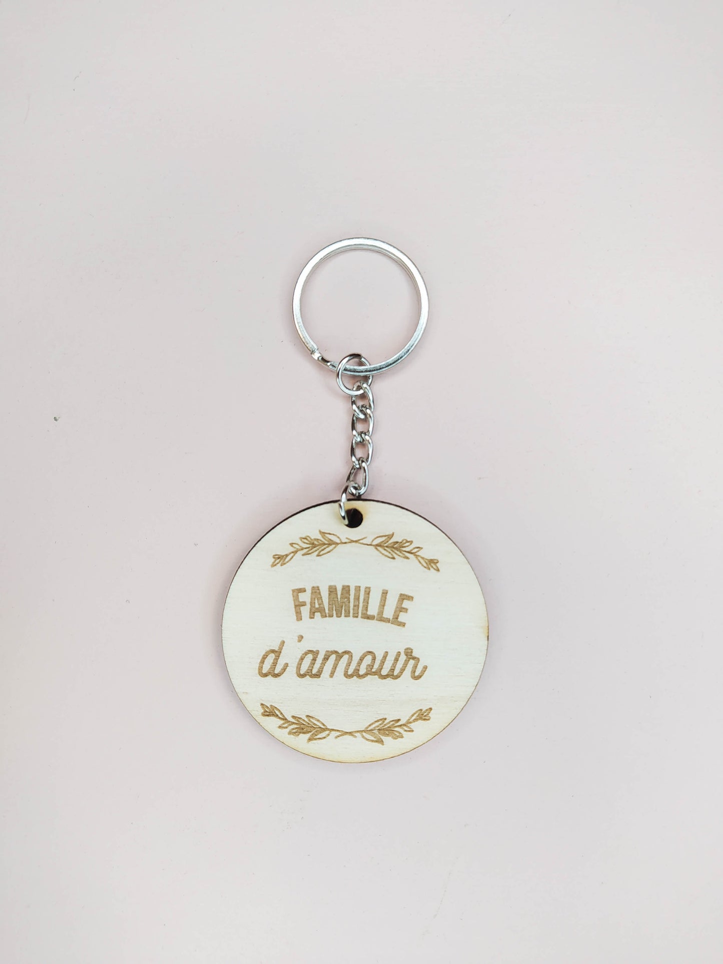 PORTE-CLÉS - " FAMILLE " PERSONNALISABLE