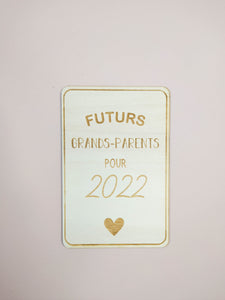 CARTE - FUTURS GRANDS-PARENTS