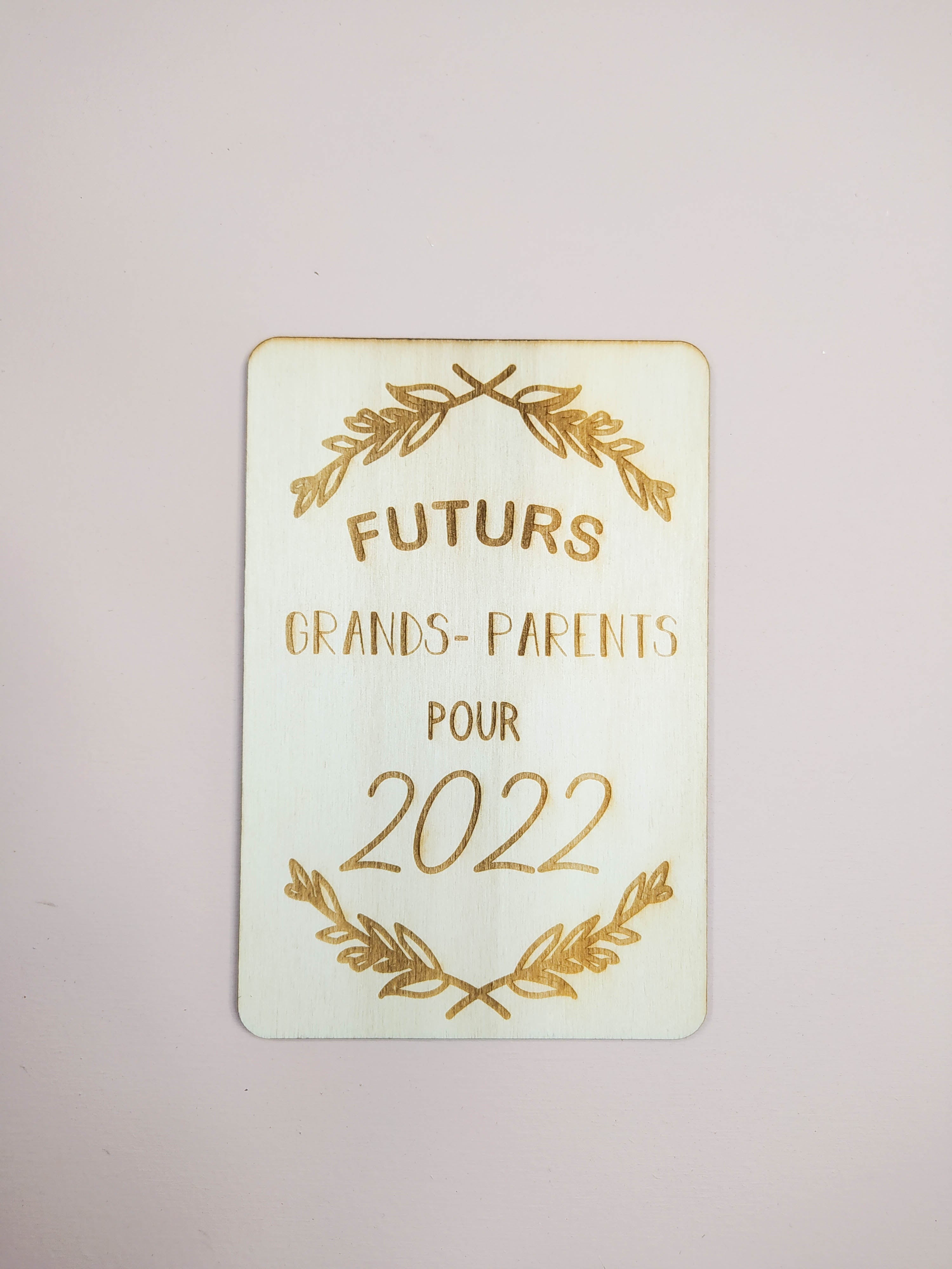 CARTE - FUTURS GRANDS-PARENTS