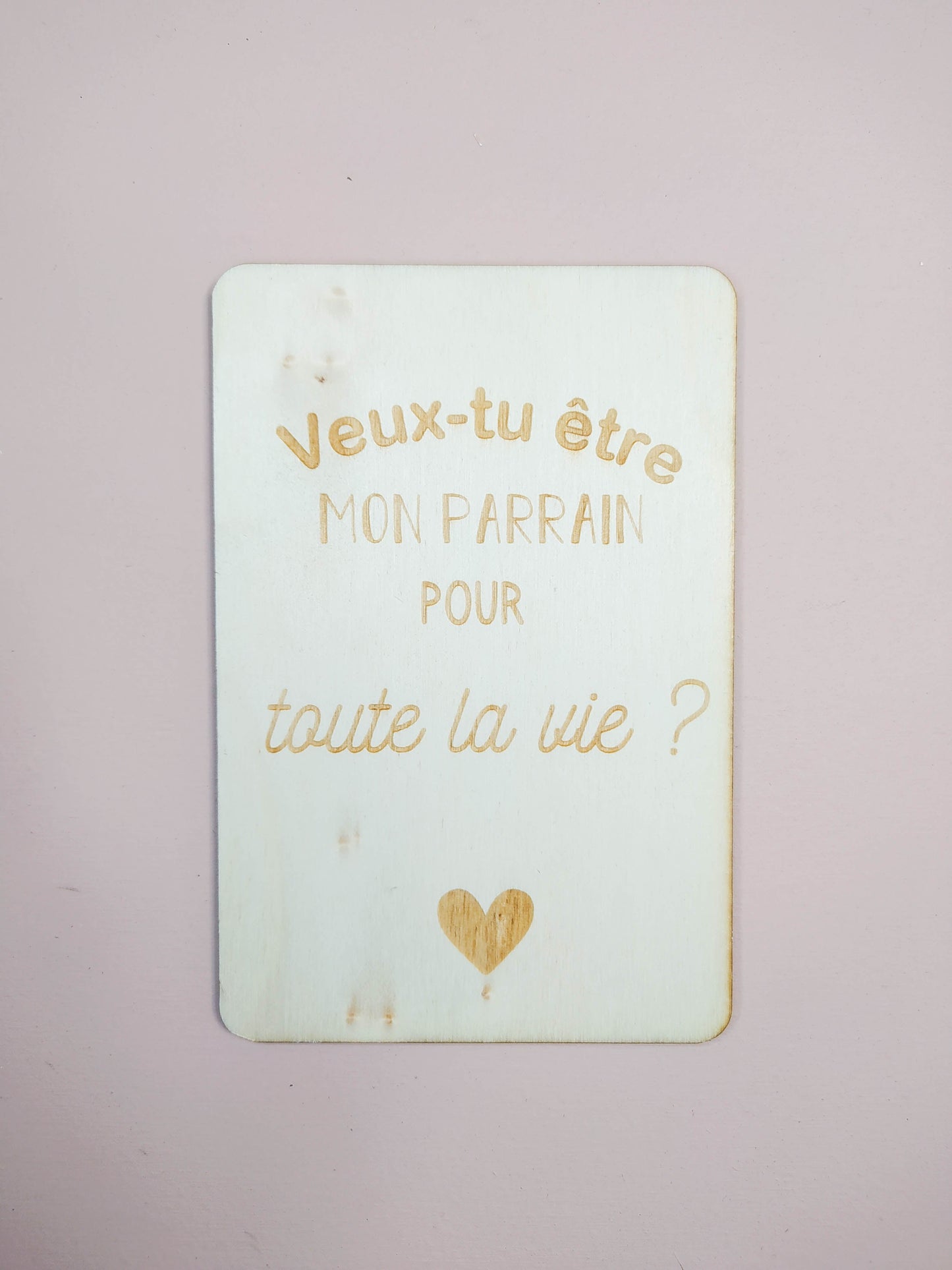CARTE PARRAIN/MARRAINE