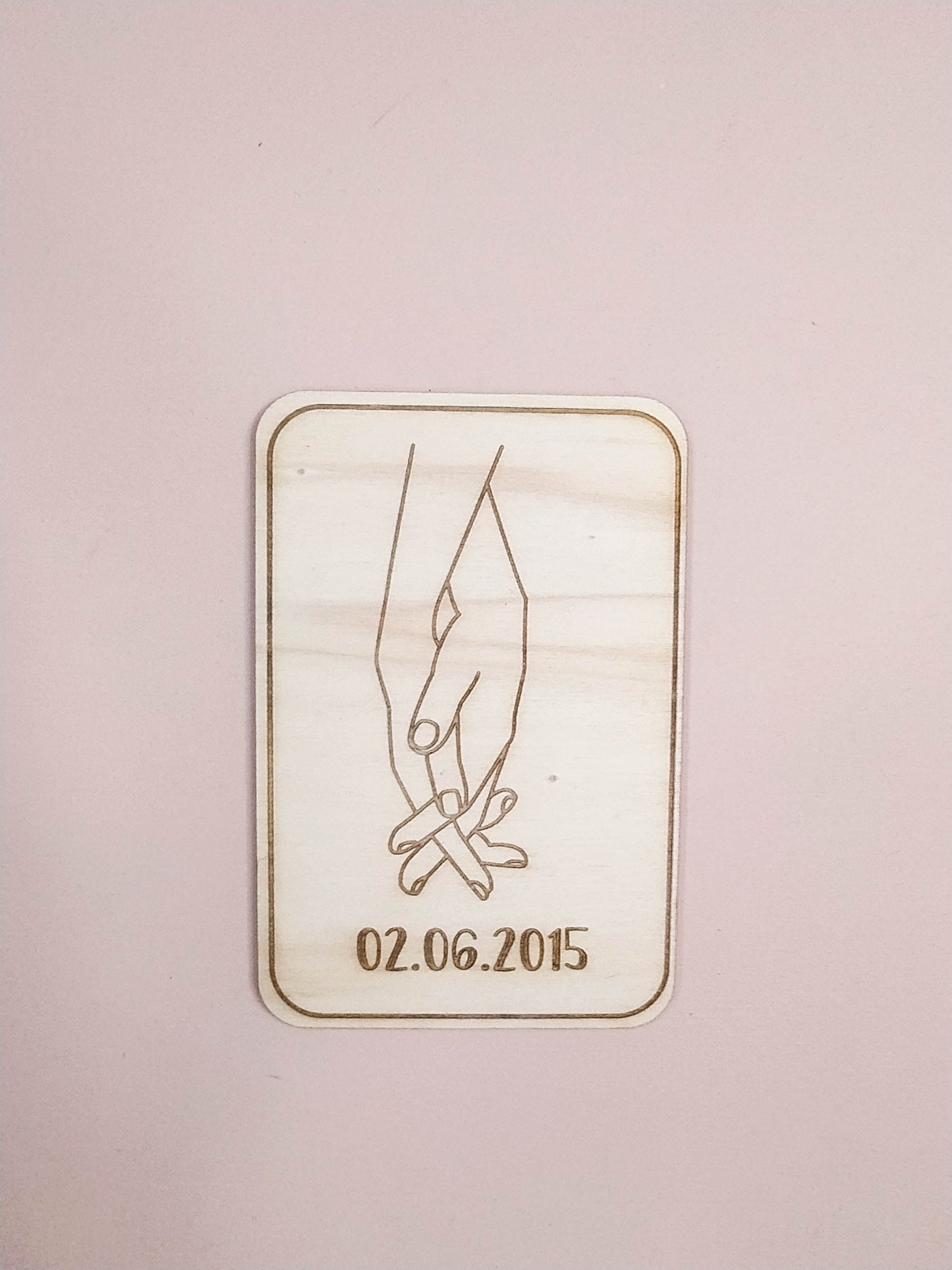 CARTE MAINS - PERSONNALISABLE