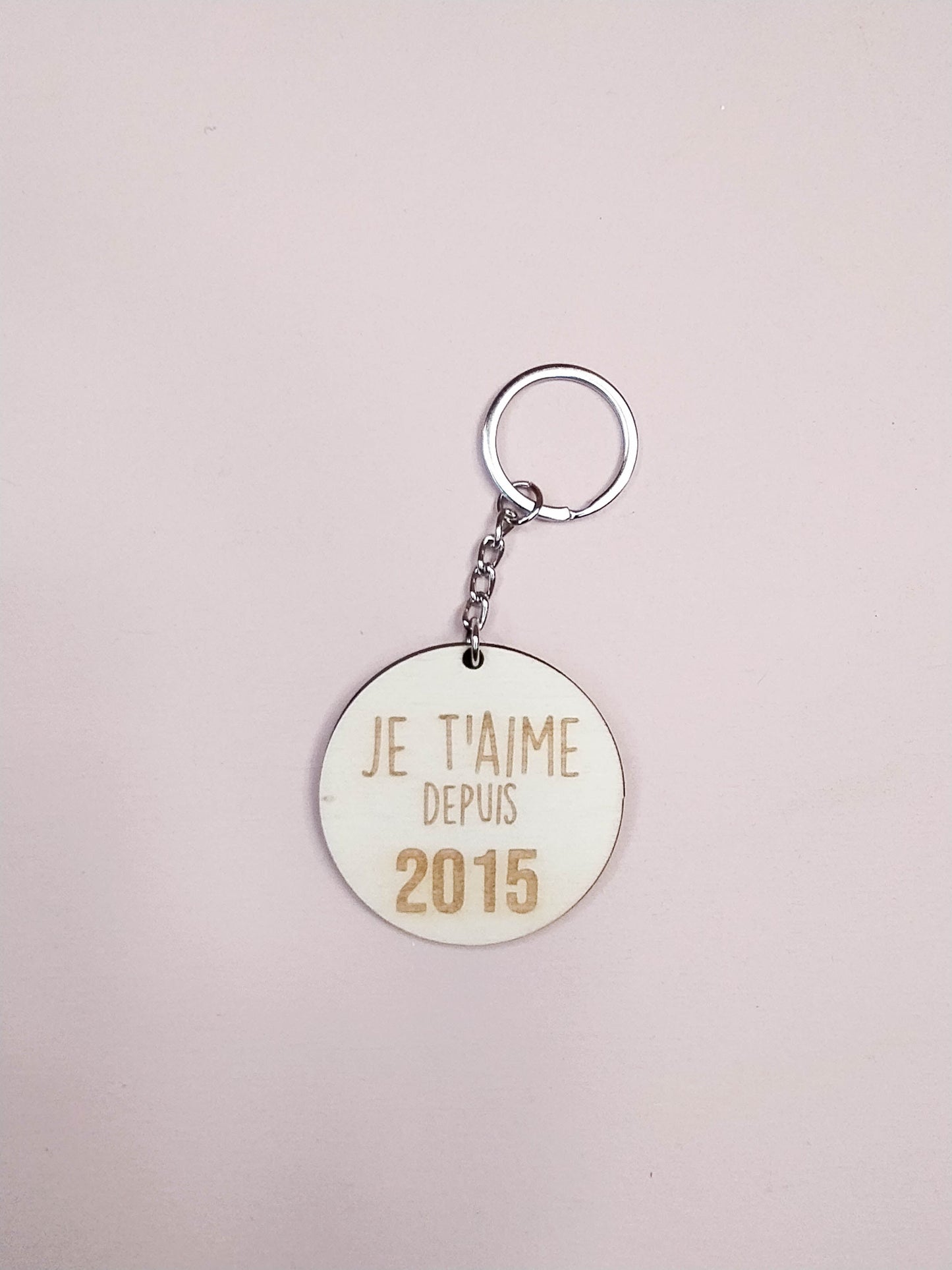 PORTE-CLÉS JE T'AIME - PERSONNALISABLE