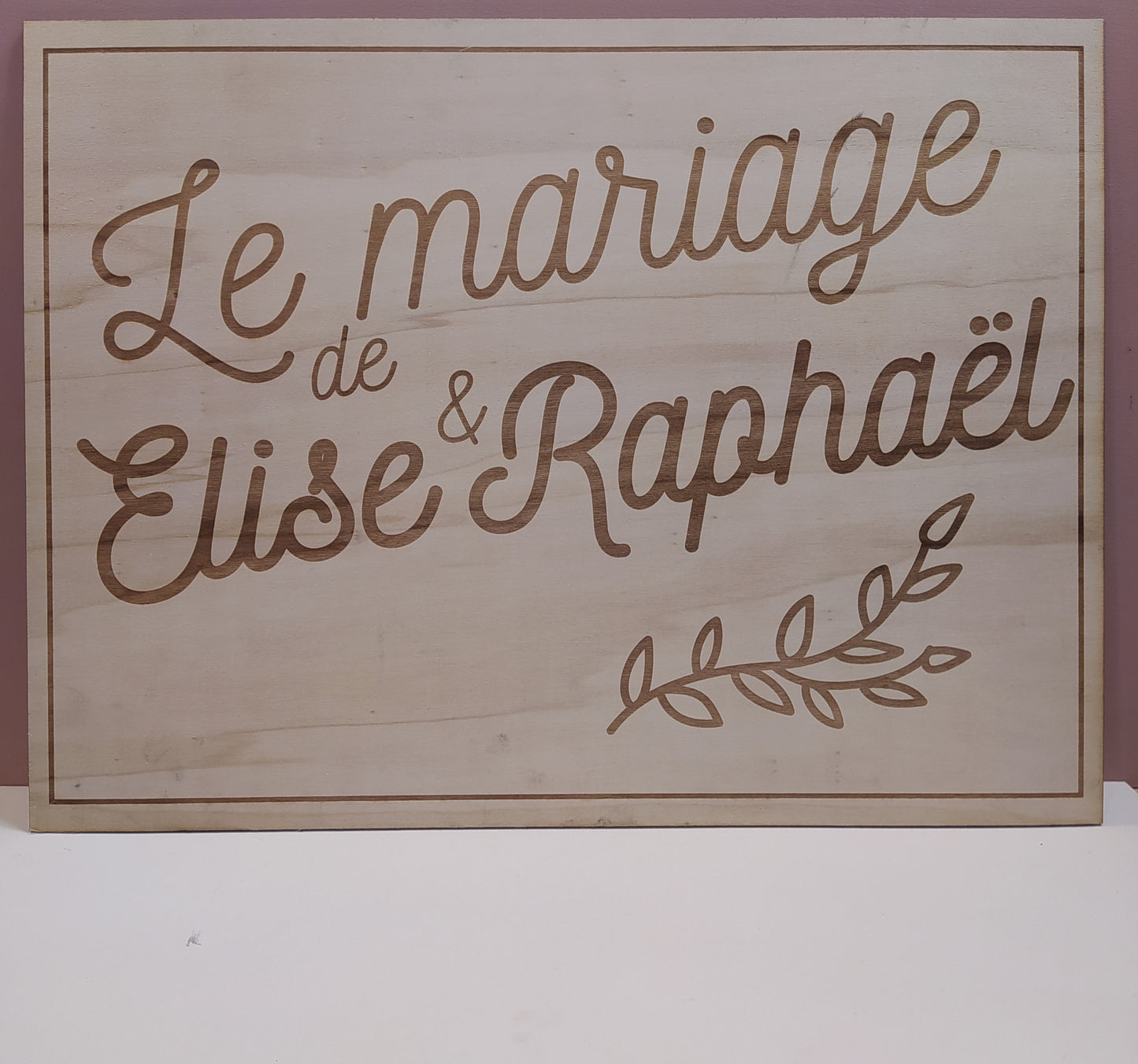 PANNEAU DE BIENVENUE