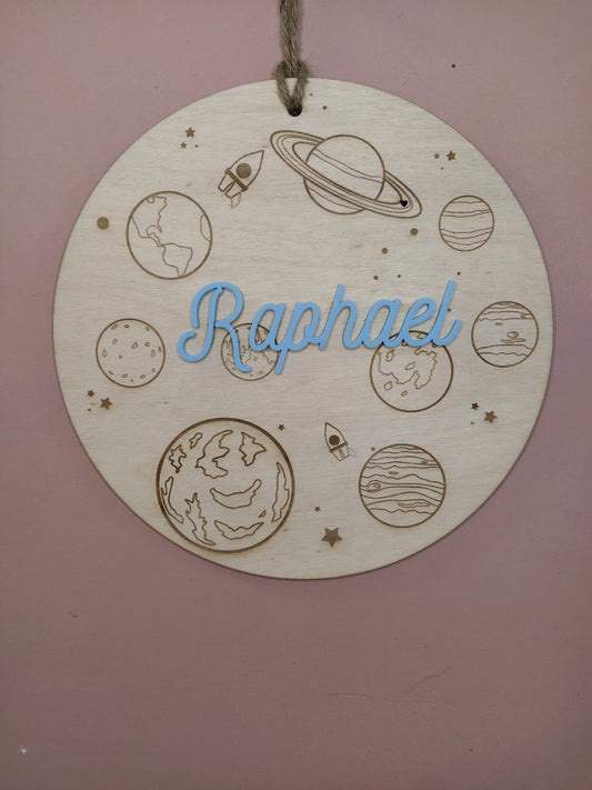 DECORATION MURALE ENFANT - ESPACE