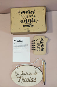 COFFRET CADEAUX MAITRE