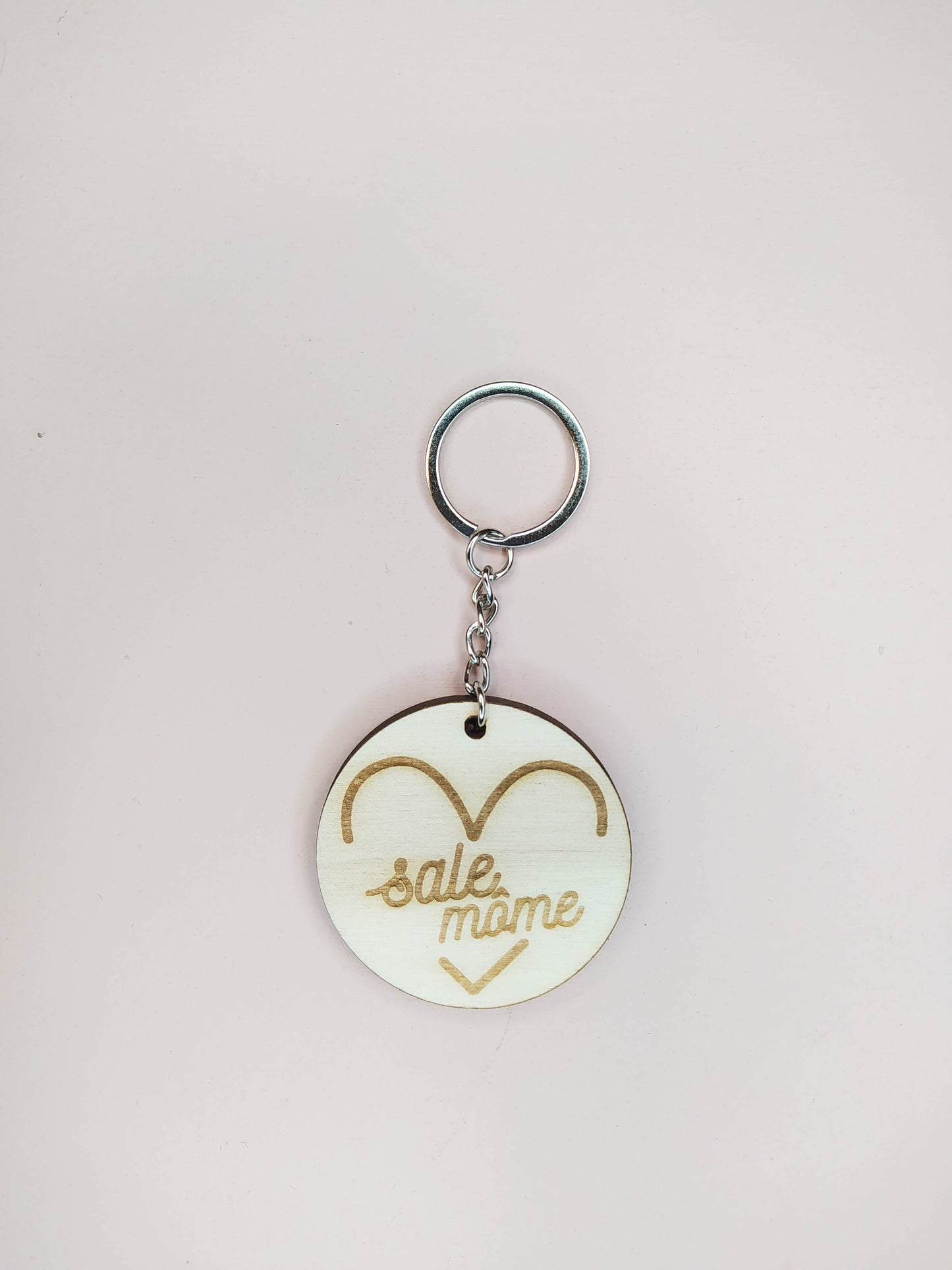 PORTE-CLÉS - COEUR MESSAGE