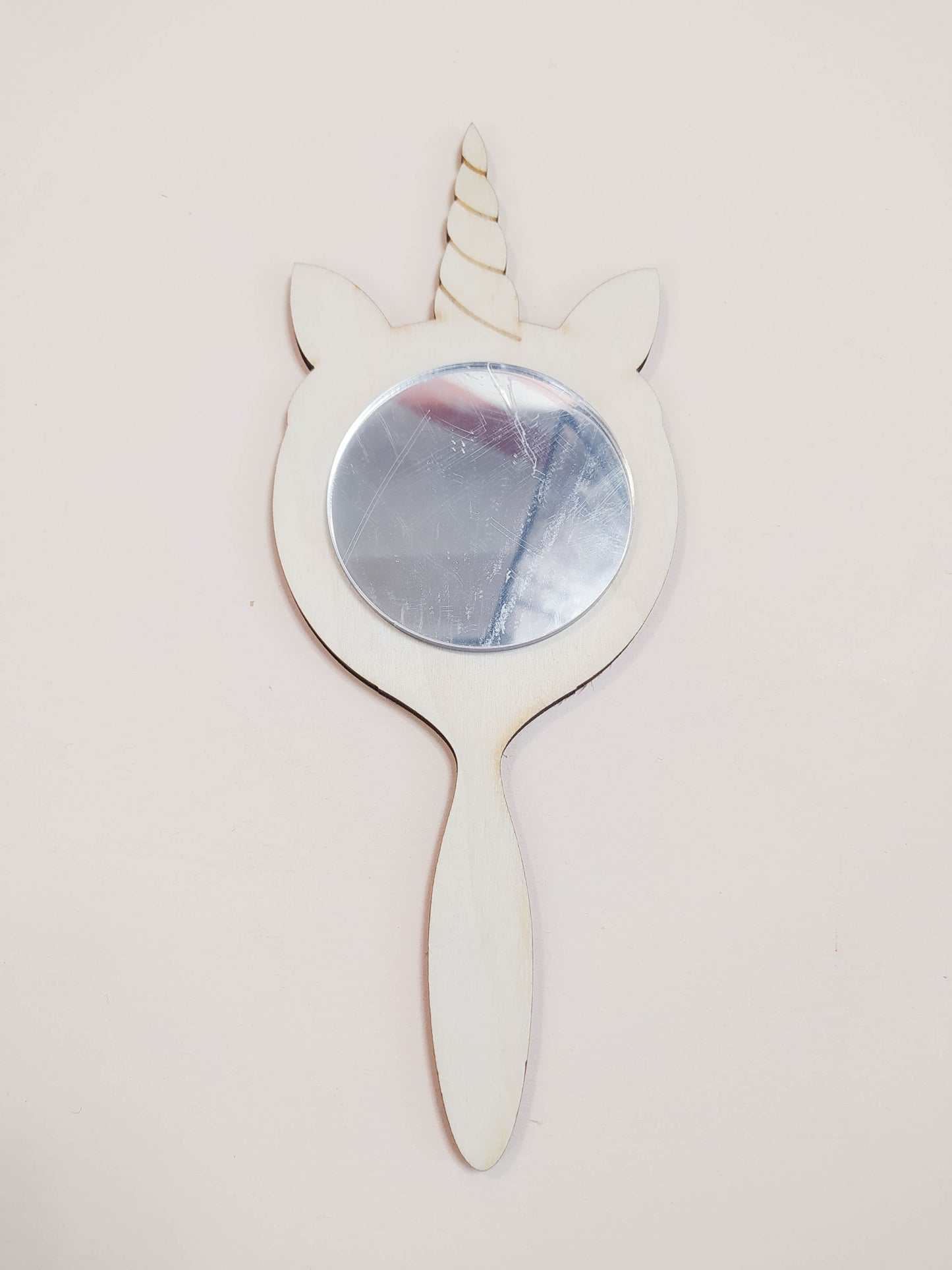 MIROIR À MAIN LICORNE - PERSONNALISABLE