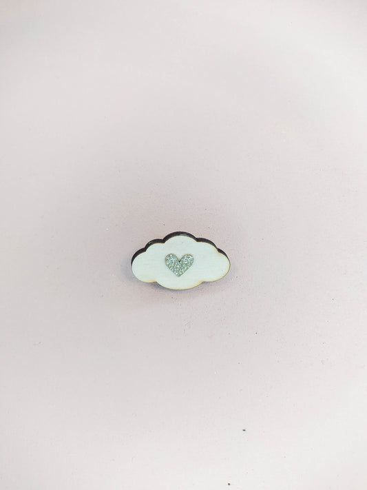 BROCHE NUAGE PAILLETTE