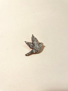 BROCHE - OISEAUX PAILLETTE