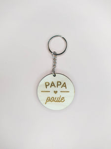 PORTE-CLÉS - PAPA