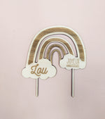 Charger l&#39;image dans la galerie, CAKE TOPPER - ARC EN CIEL
