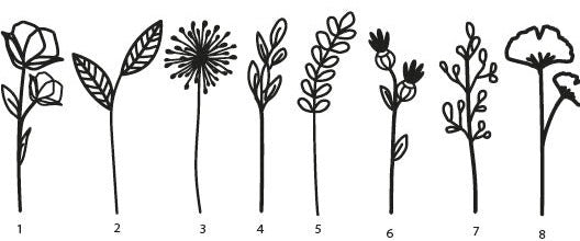 FLEURS EN BOIS