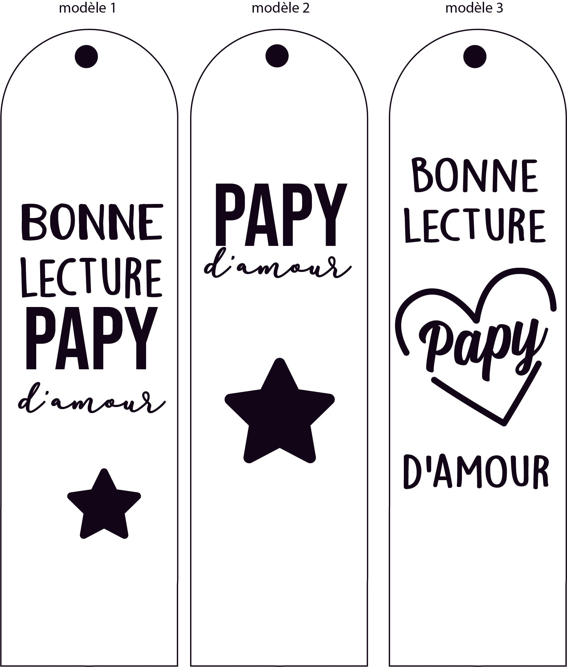 MARQUE PAGES -PAPY