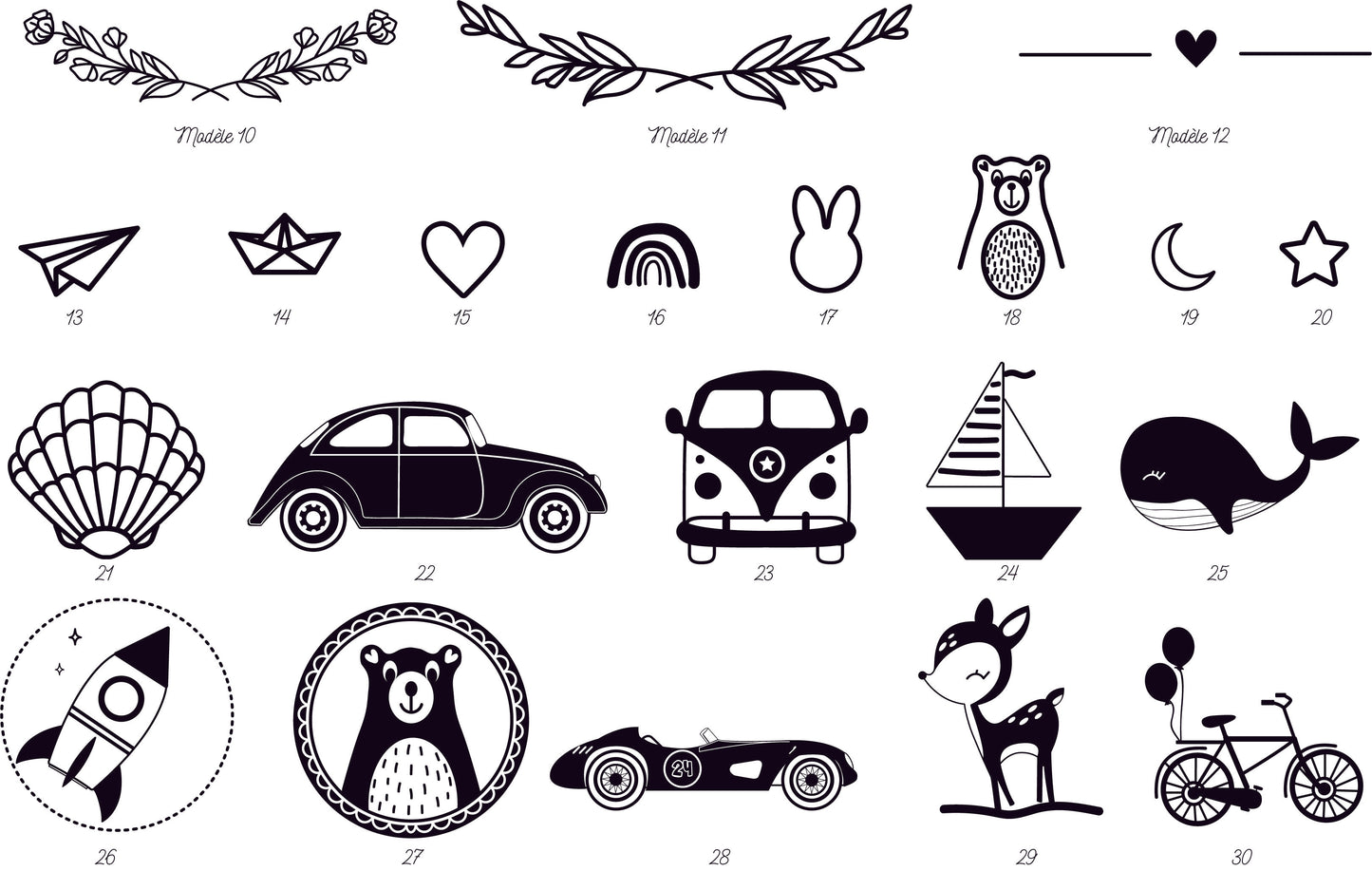 BOÎTE EN BOIS GRAND MODÈLE - PERSONNALISABLE