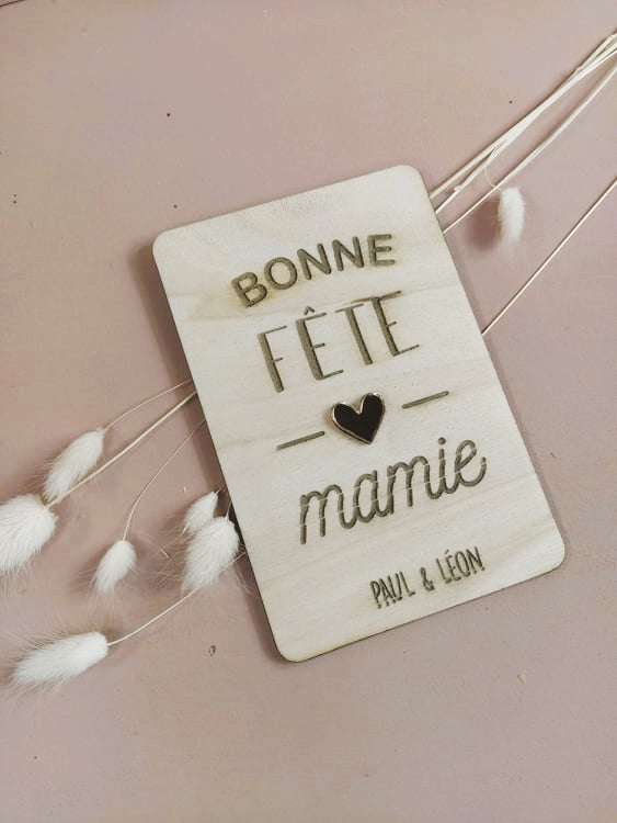 CARTE - BONNE FÊTE MAMIE