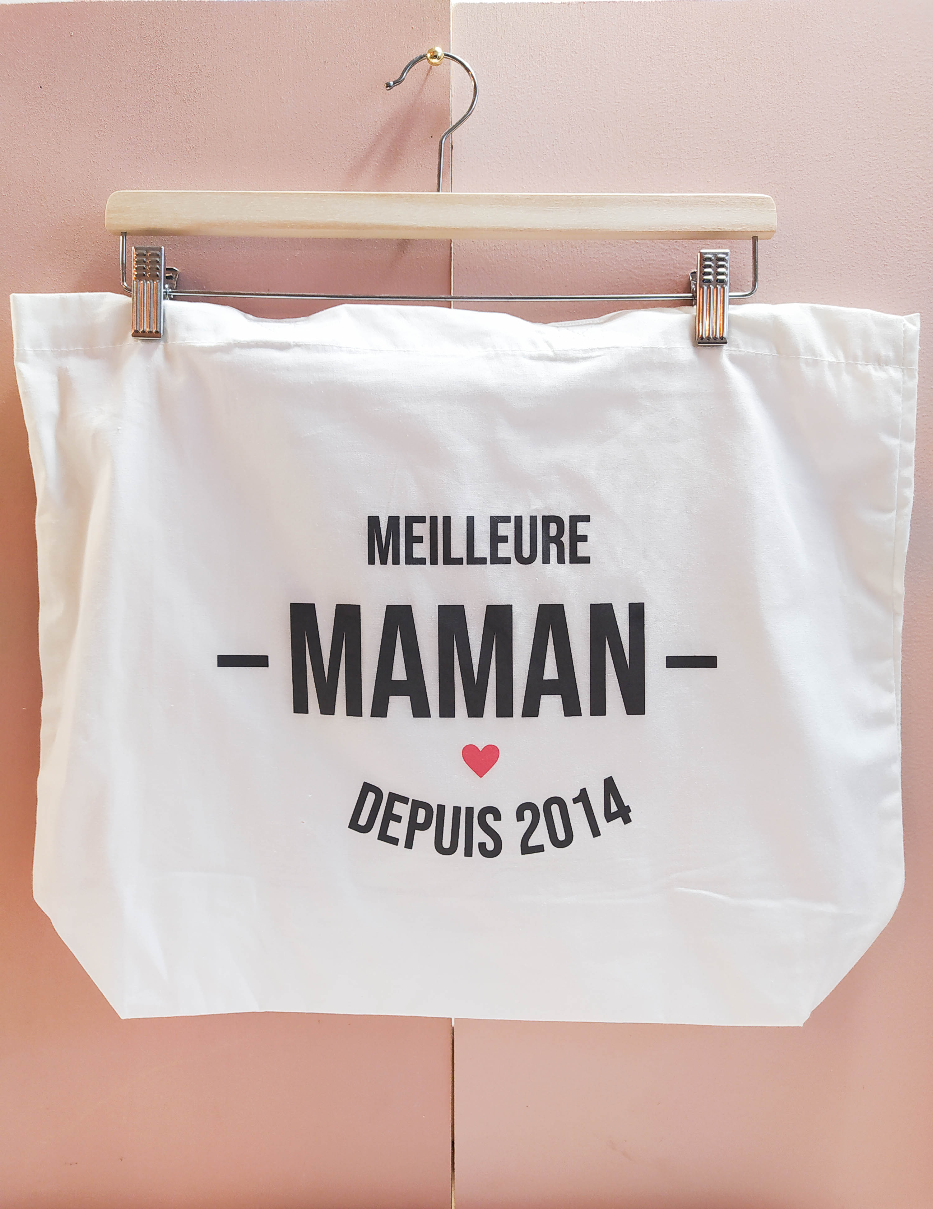 TOTE BAG - MEILLEURE MAMAN/MAMIE/TATA/NOUNOU - PERSONNALISABLE